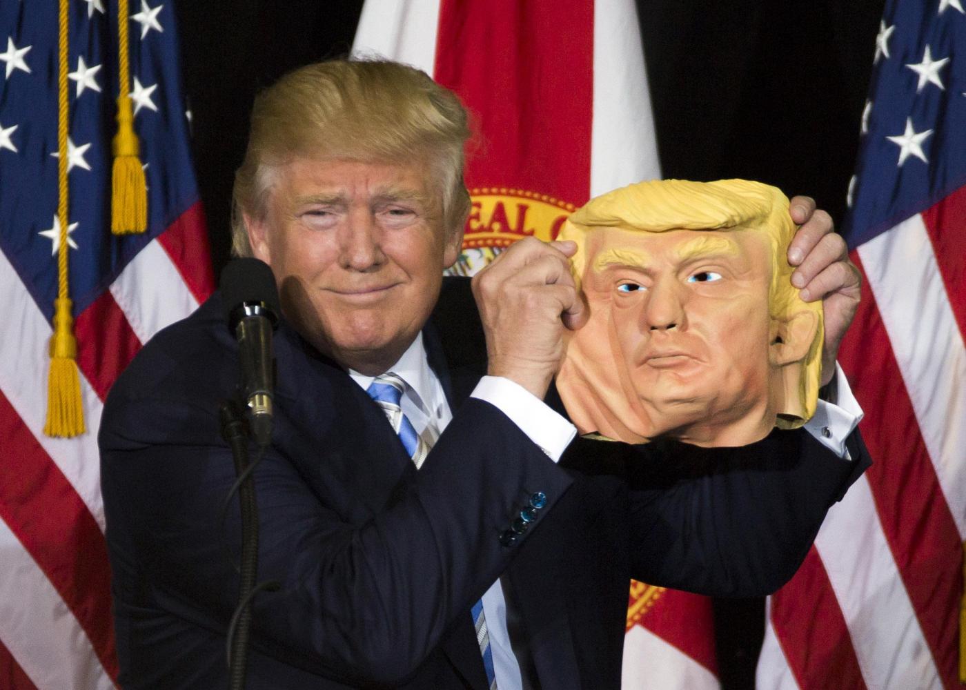 Donald Trump in campagna elettorale a Sarasota