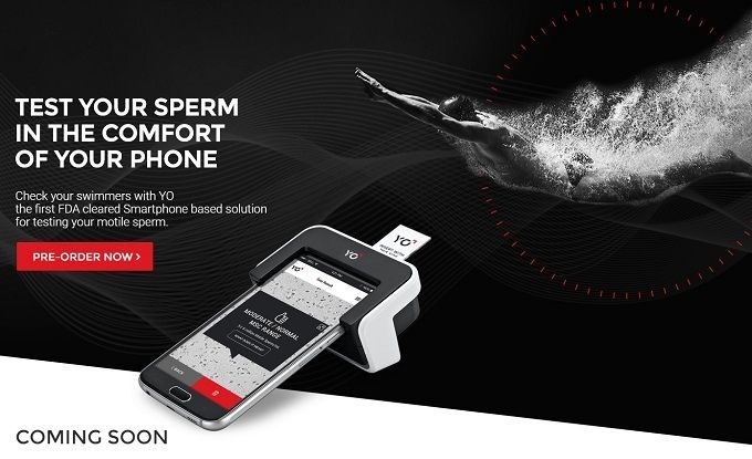 Test Sperma smartphone