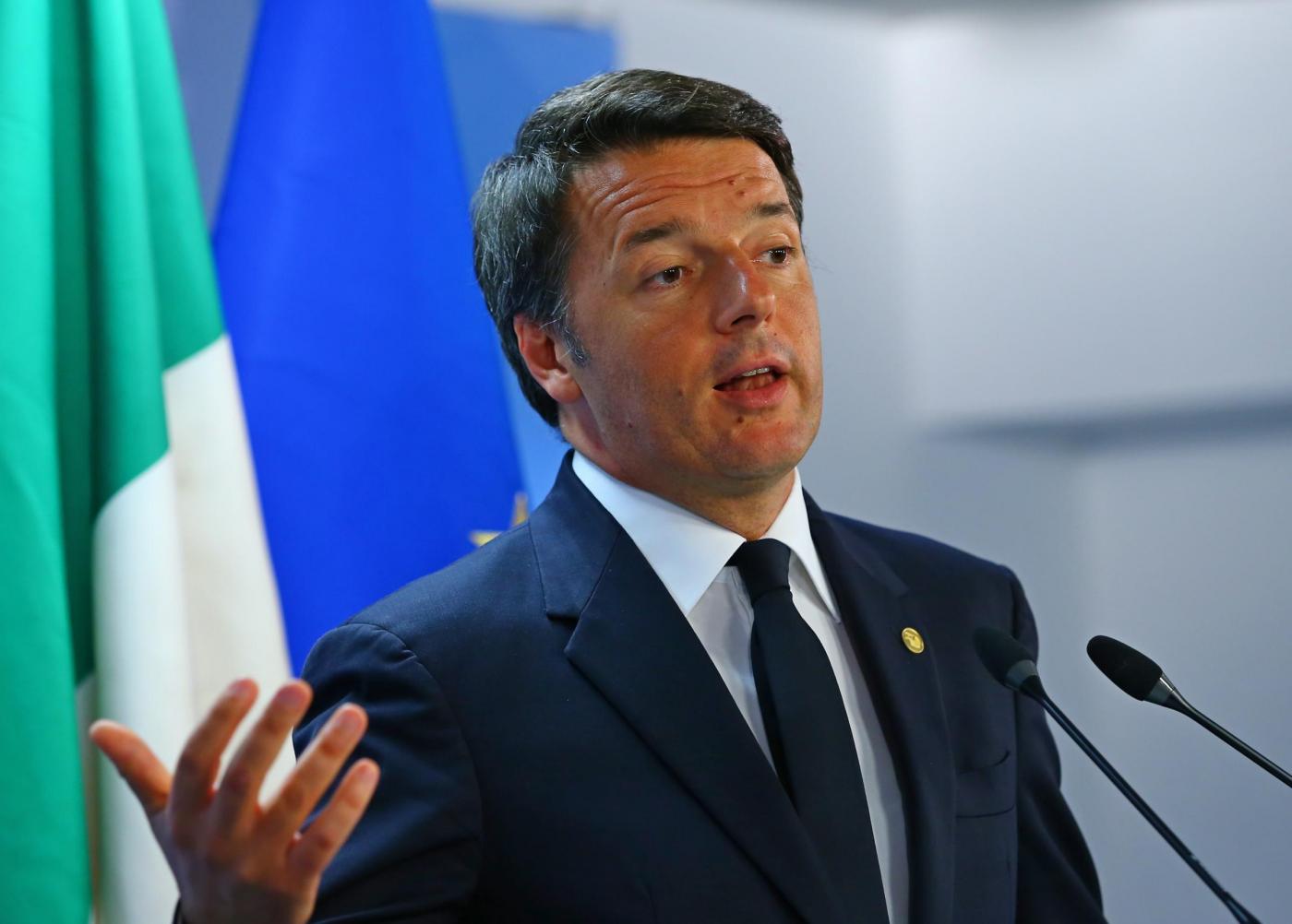 Conferenza di Renzi su risultati del referendum costituzionale