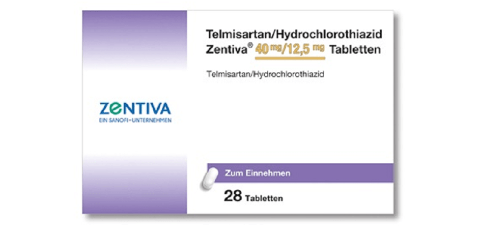 Ritirato Telmisartan Zentiva Sanofi, farmaco antipertensivo