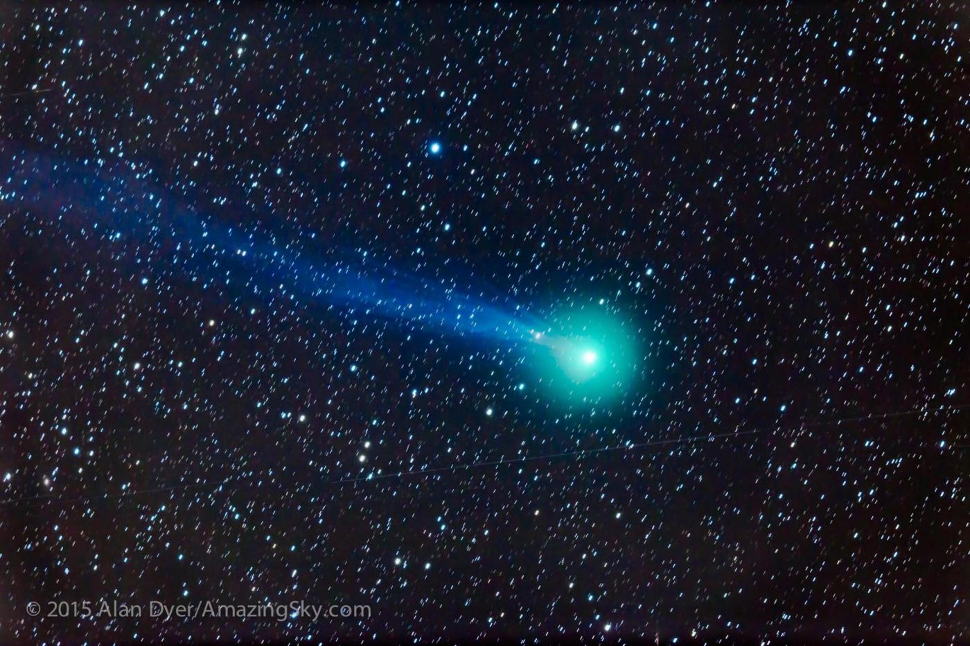 Opportunity to see green comet