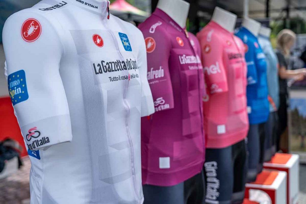 Maglie colorate del Giro d'Italia