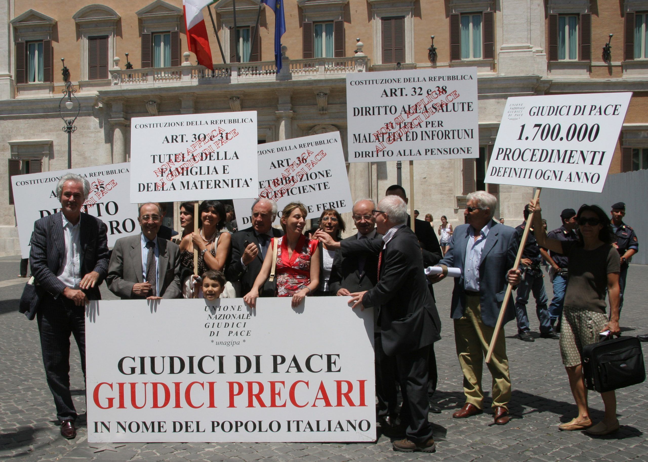 Sciopero dei Giudici di Pace: udienze sospese anche a ottobre, solidarietà dai Magistrati Ordinari