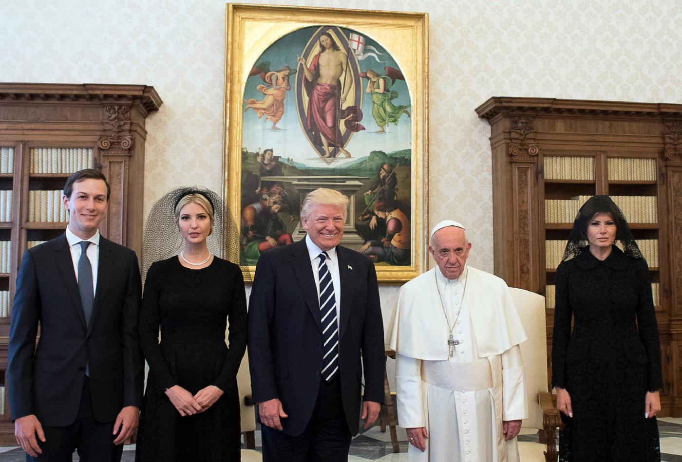 Papa Francesco incontra il presidente Trump in Vaticano