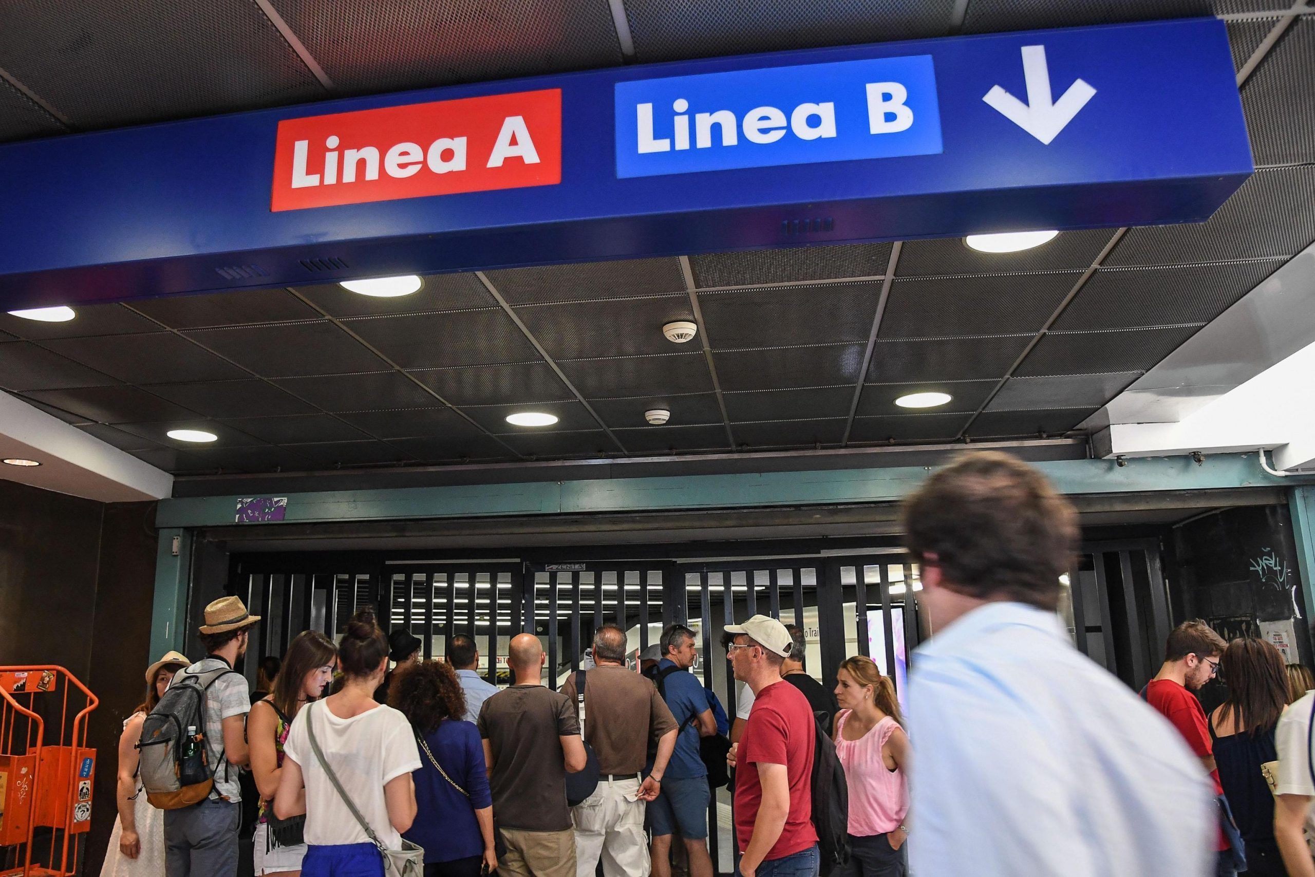 Metro A Roma chiusura agosto