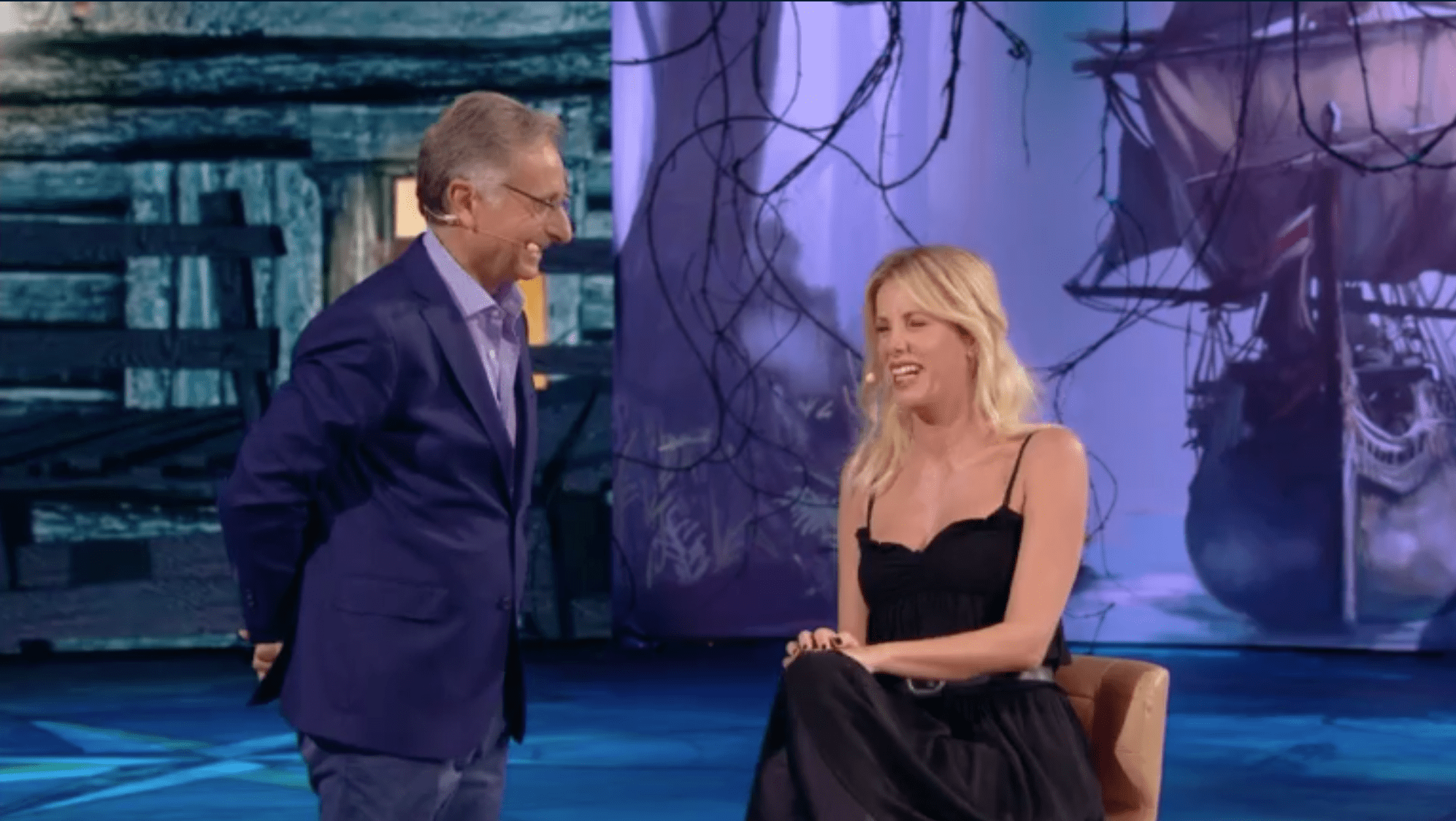 alessia marcuzzi chi ha incastrato peter pan l'isola dei famosi si farà