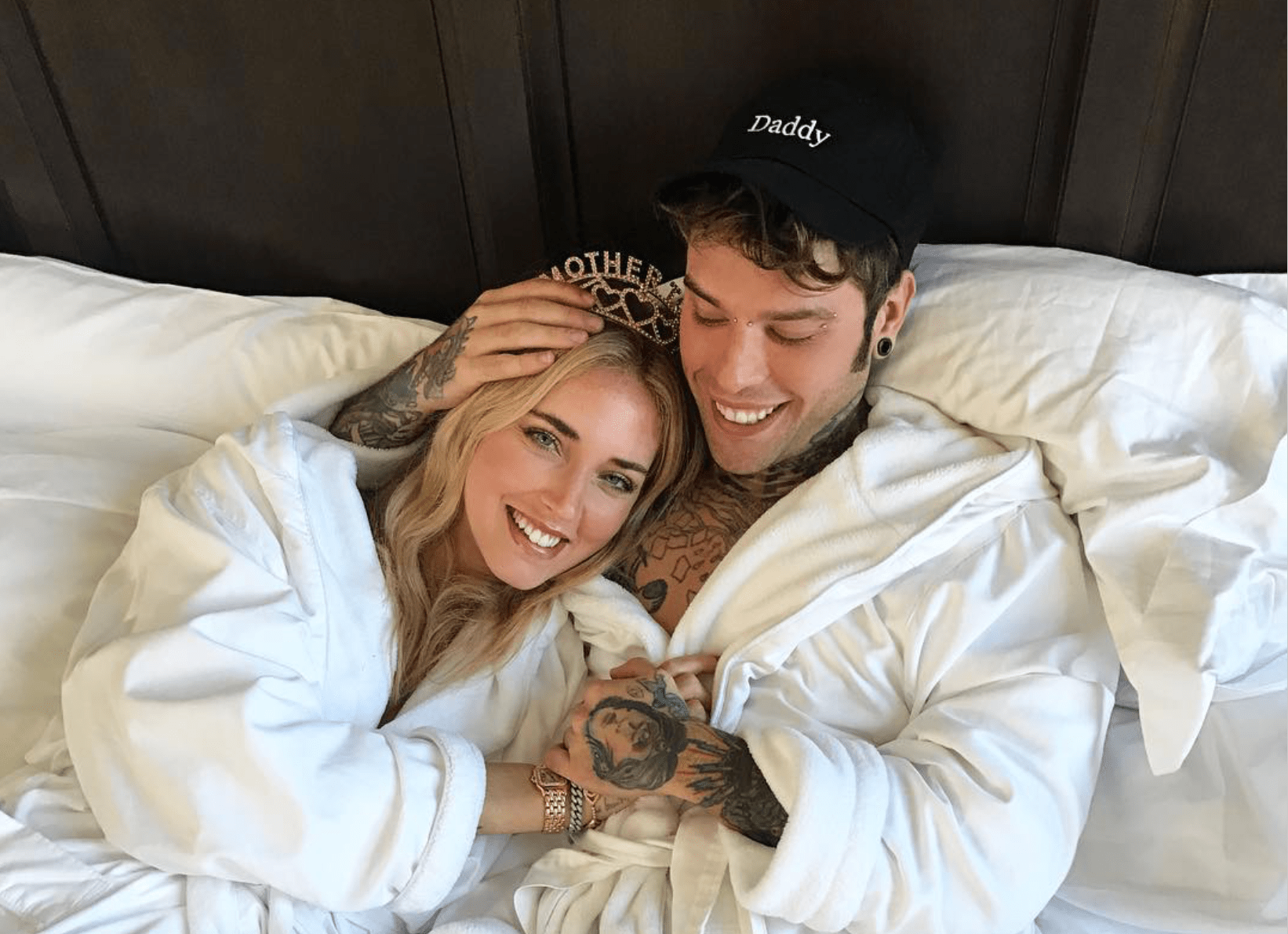 chiara ferragni fedez mamma e papà l'annuncio sui social