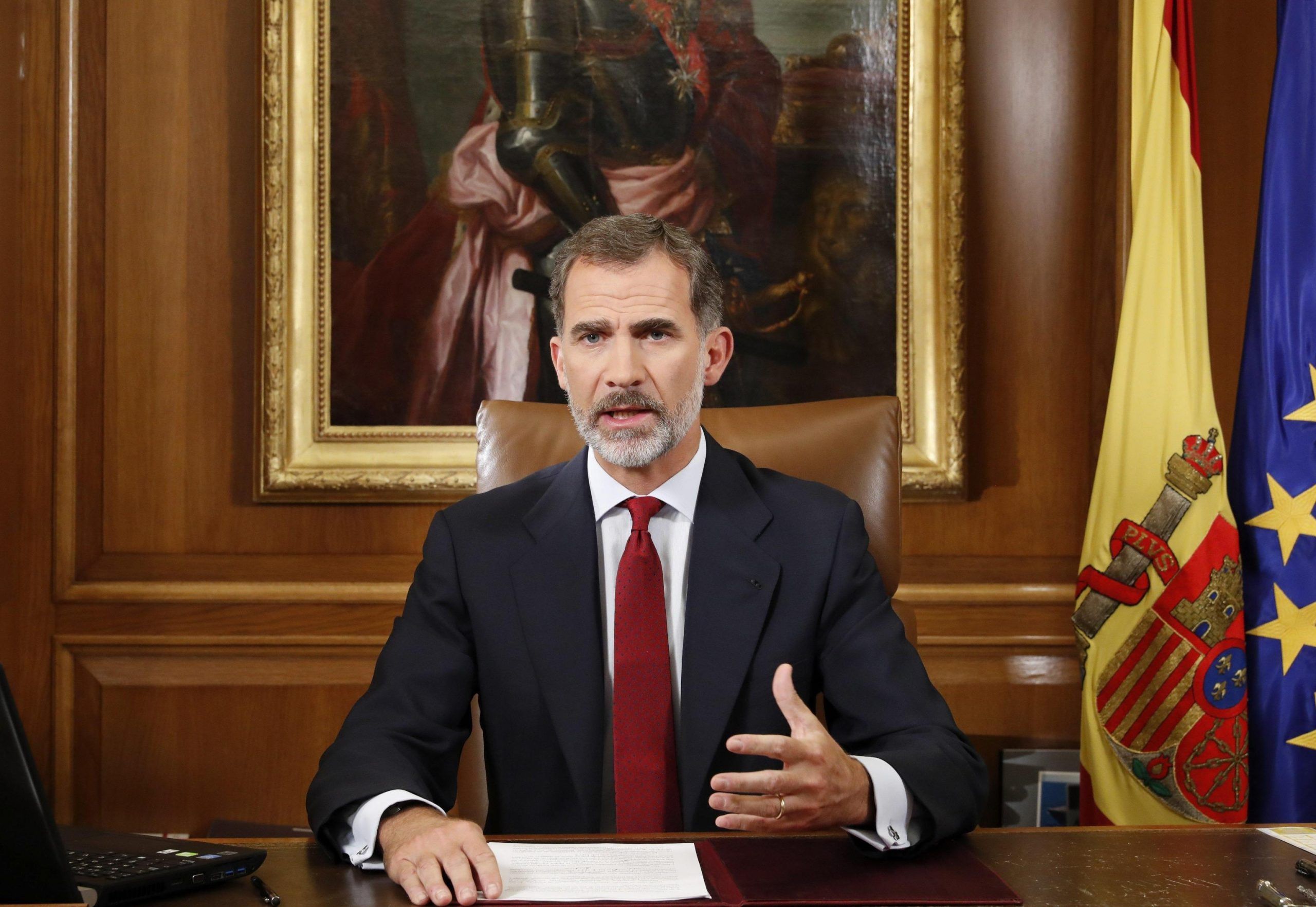 Referendum Catalogna, Re Felipe contro gli indipendentisti: ‘Slealtà inammissibile’