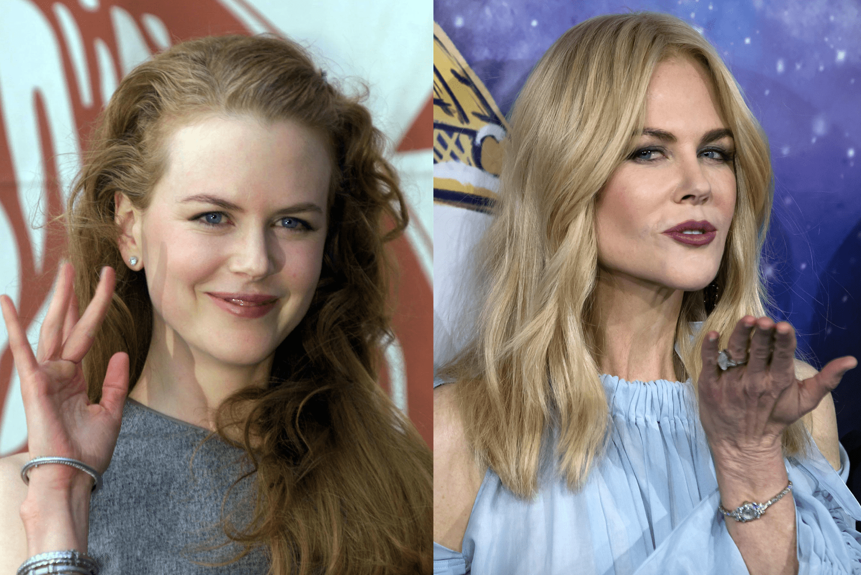 Nicole Kidman è migliorata con gli anni ieri e oggi età