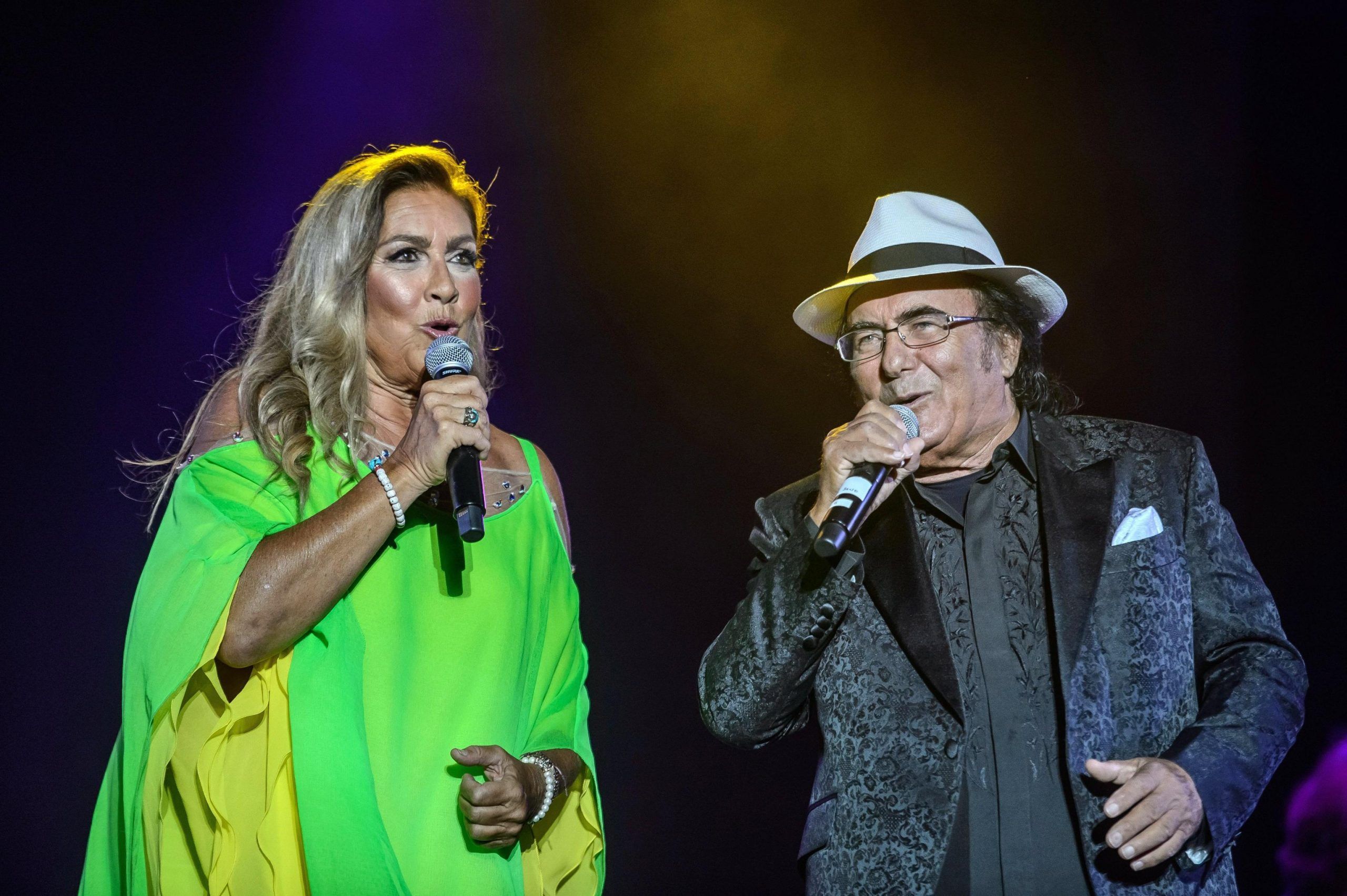 Romina Power and Al Bano perform at Festa Italiana in Lublin