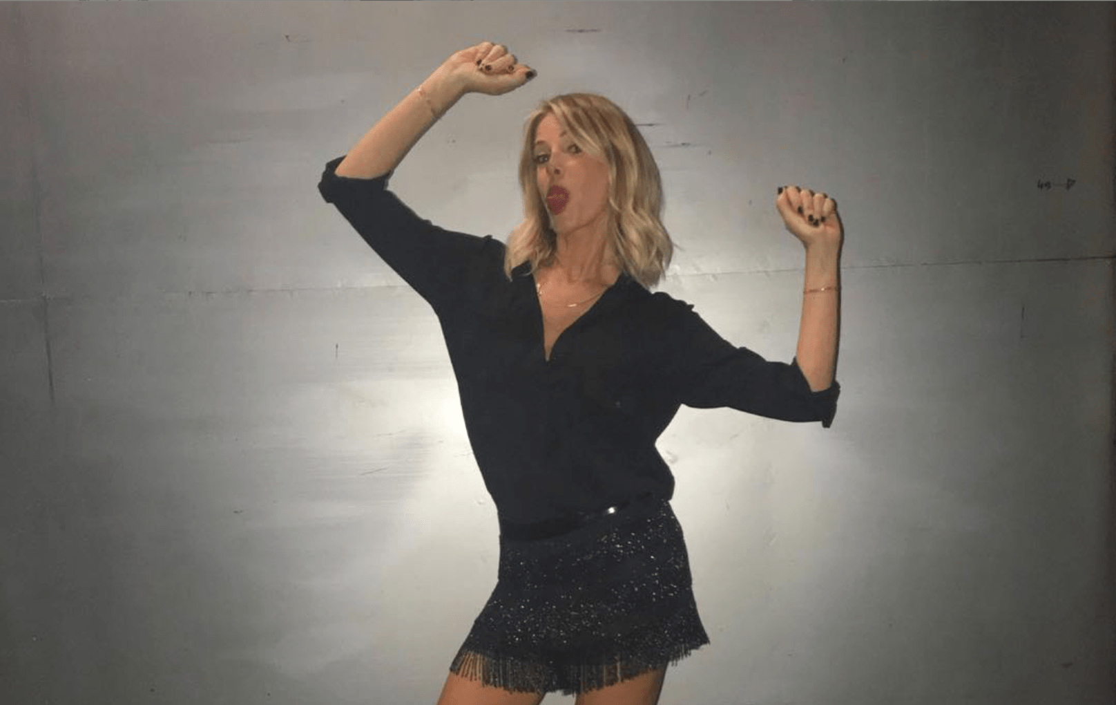 alessia marcuzzi è incinta? il pancino sospetto