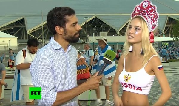 Natalya Nemchinova, tifosa più bella di Russia 2018: ‘Non sono una pornostar’