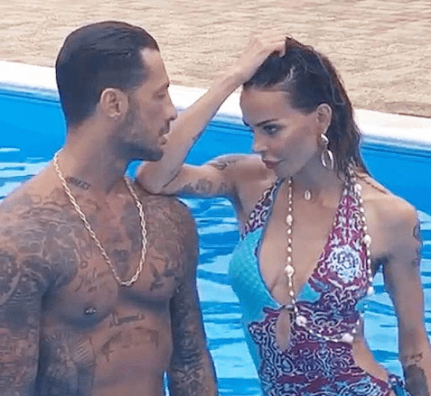 Fabrizio Corona e Nina Moric, risveglio col figlio Carlos