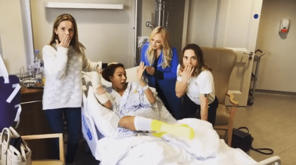 Mel B operata d'urgenza, le Spice Girls riunite in ospedale