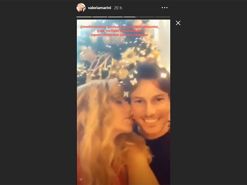 Valeria Marini Patrick Baldassarri Instagram