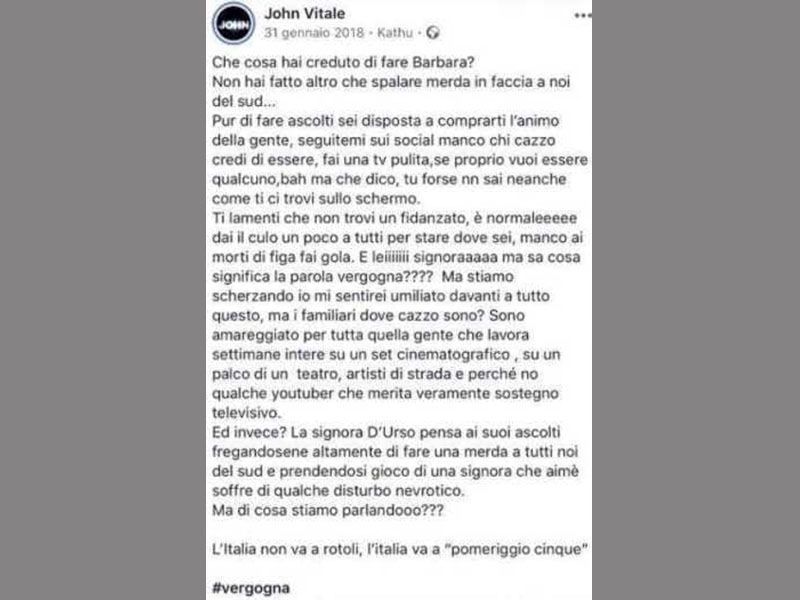 John Vitale Facebook