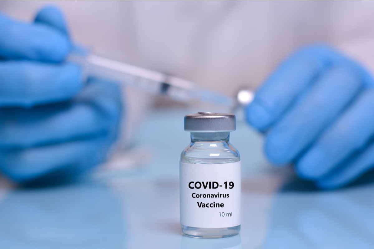 fiala di vaccino per Covid-19