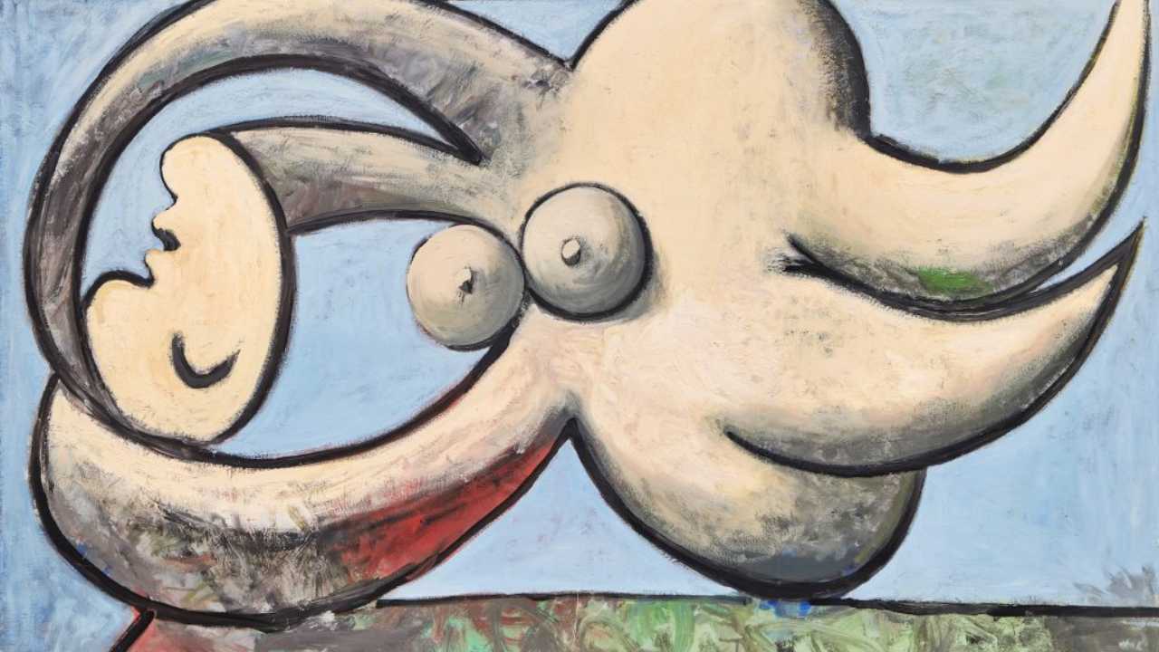 Femme nue Couchée di Picasso