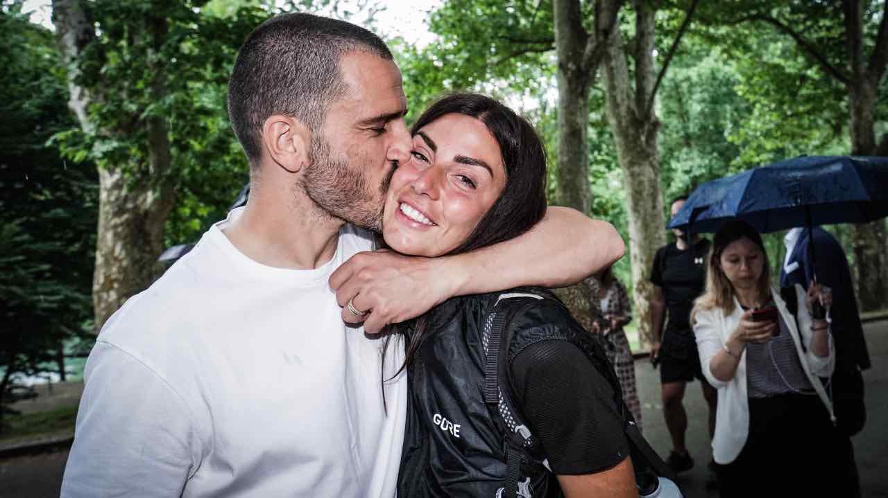 Leonardo Bonucci e Martina Maccari