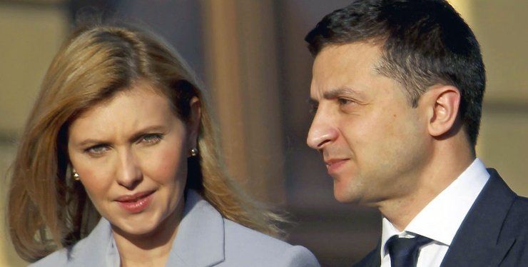 Olena e Volodymyr Zelensky