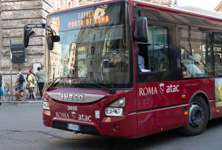 Un bus a Roma