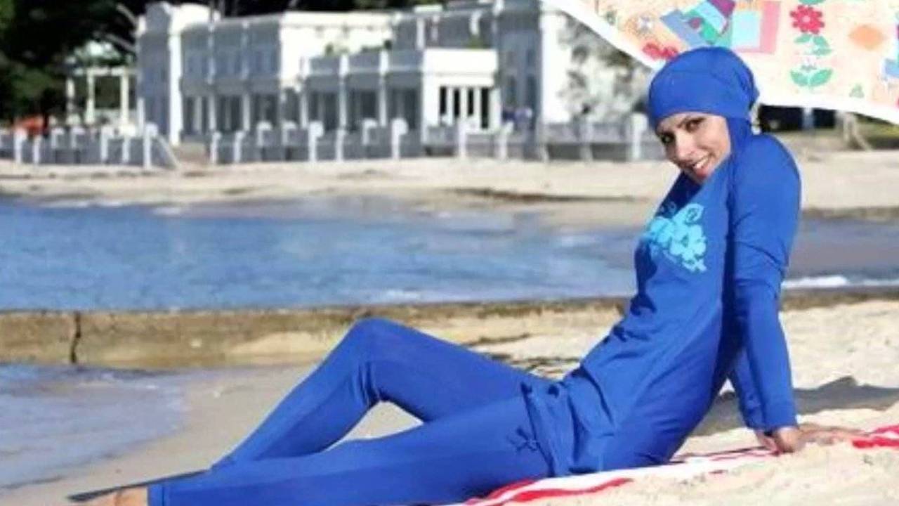 Una ragazza in Burkini