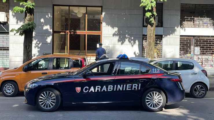 Bimba rapita carabinieri