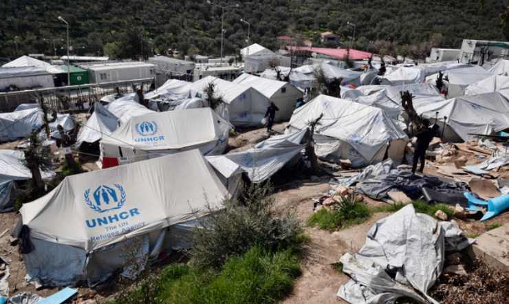 Campo profughi Siriani UNHCR