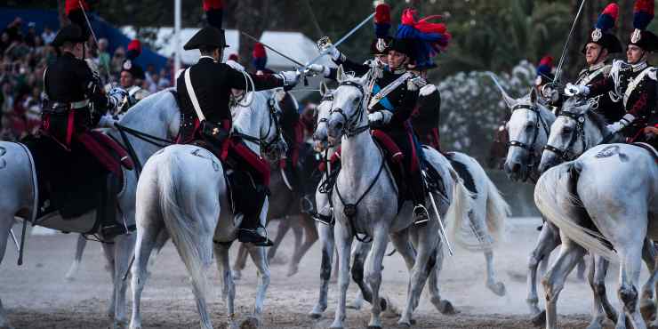 Carabinieri a cavallo