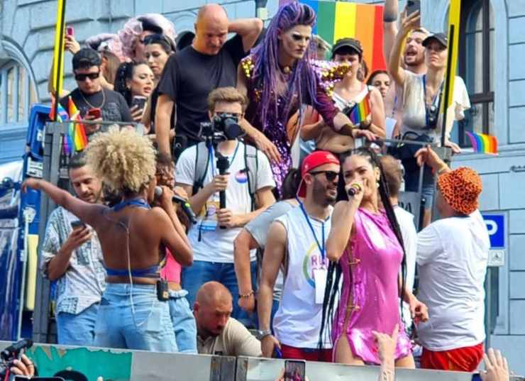 Elodie al Roma Pride 2022