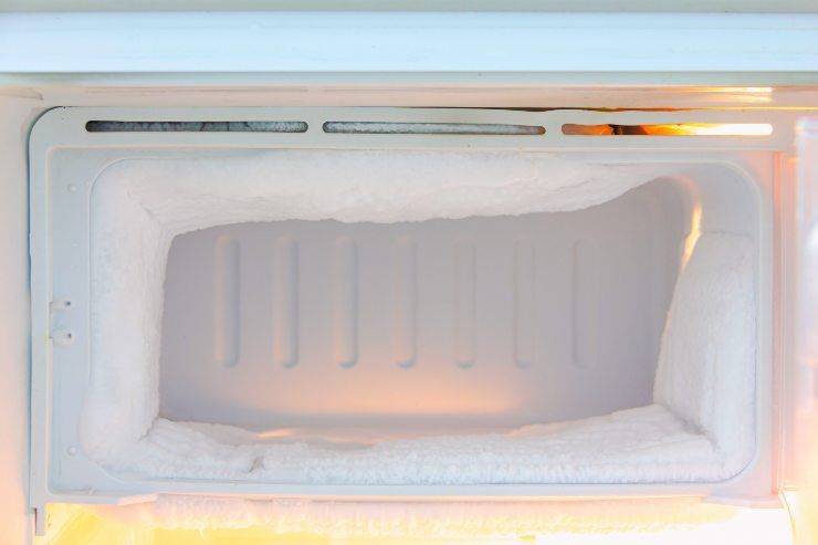 Freezer vuoto