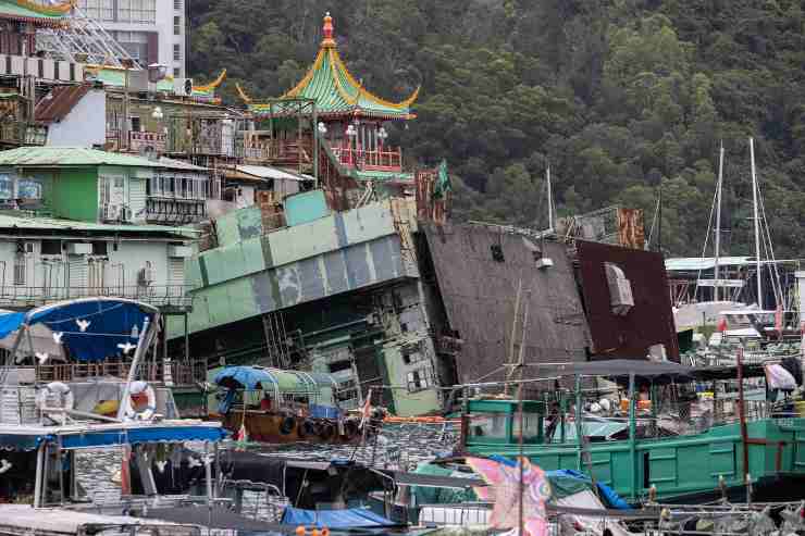 Ristorante galleggiante Hong Kong 1