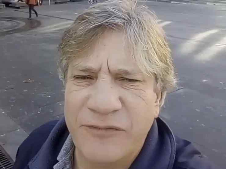 Roberto Brunetti in un selfie