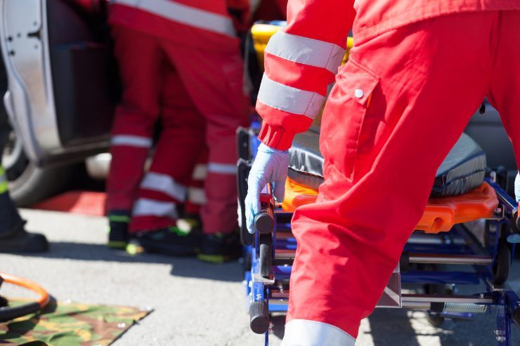 Soccorso in barella