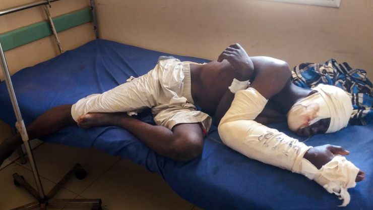 Un ragazzo ferito in Mali