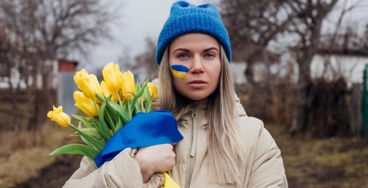 Una ragazza ucraina