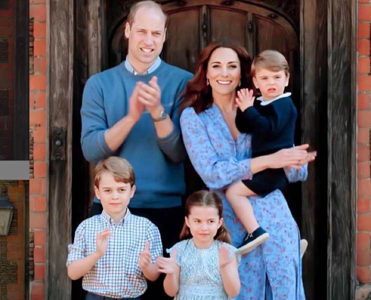 William, Kate e i bambini