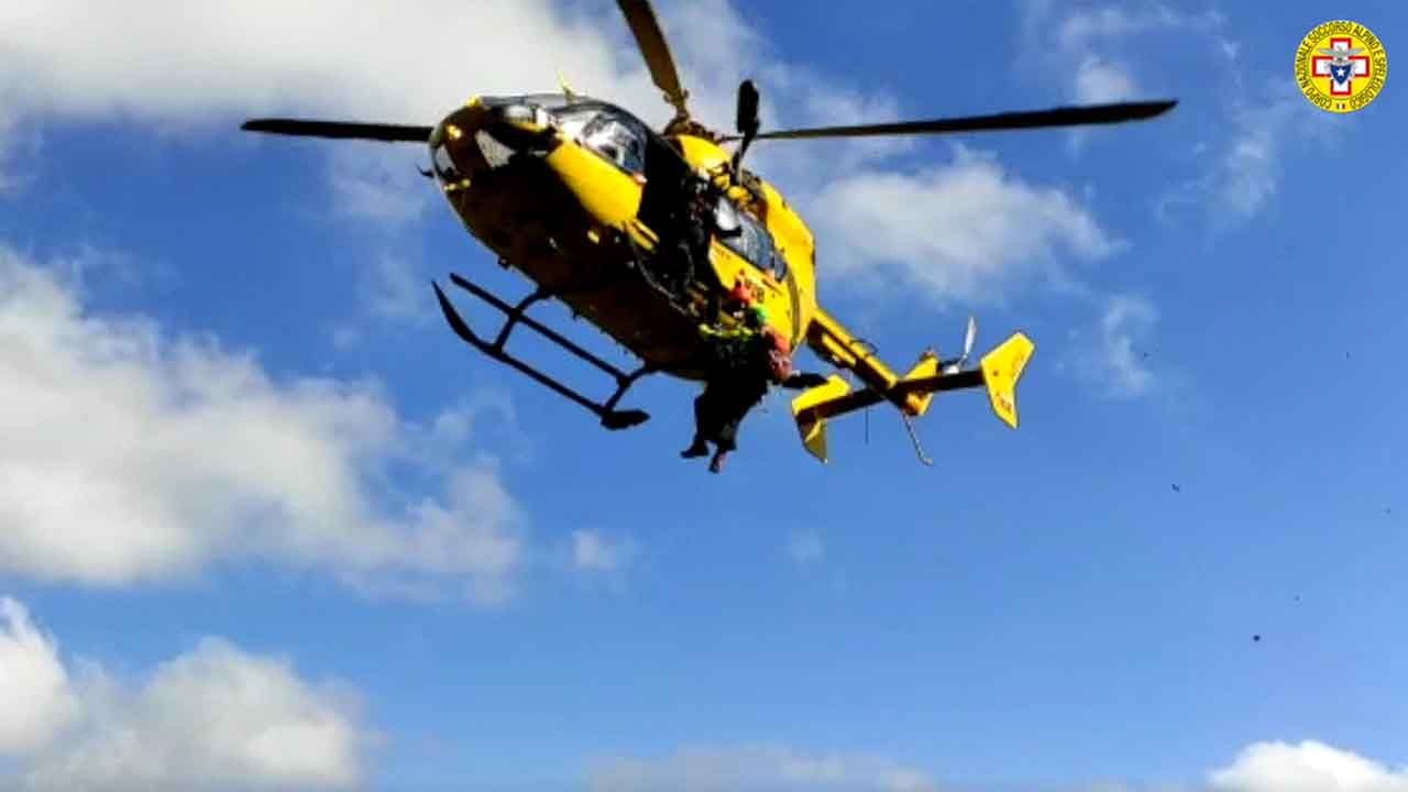 elicottero Soccorso alpino
