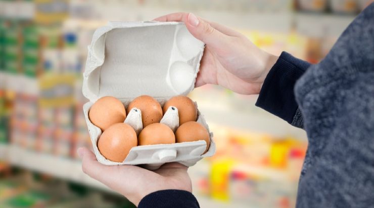 uova al supermercato
