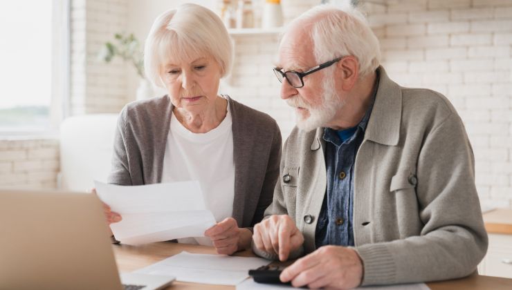 Coppia di pensionati