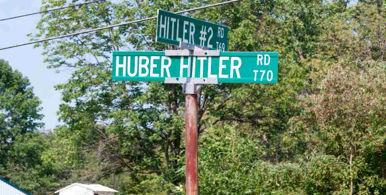 Le vie intitolate agli Hitler 