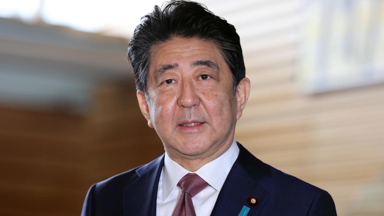 L'ex premier giapponese Shinzo Abe