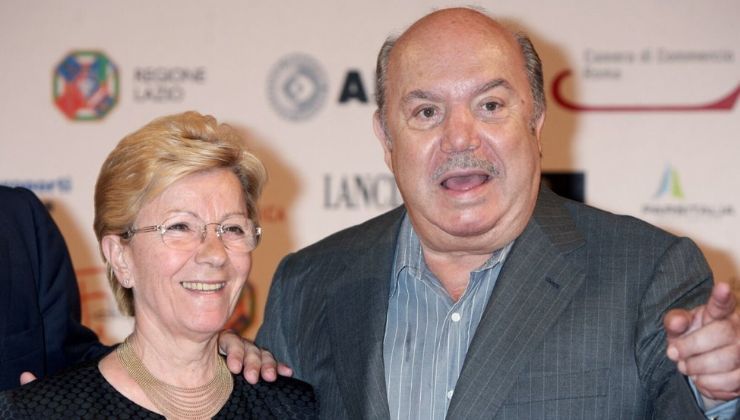 Lino Banfi e sua moglie Lucia