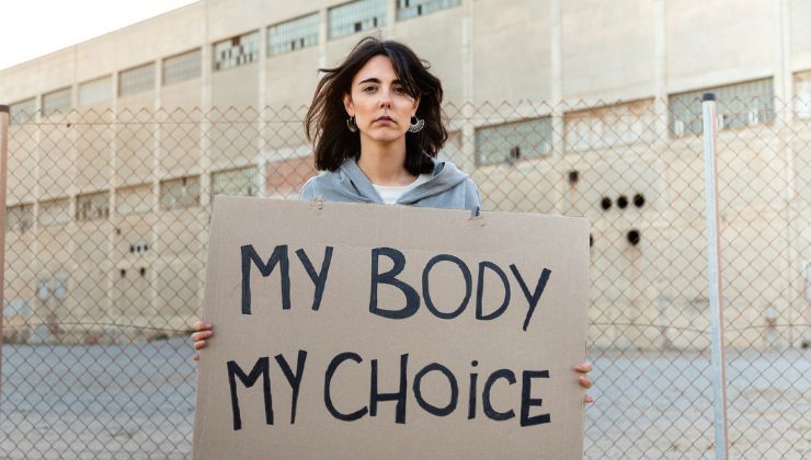 Manifestantes contra el aborto en EE.UU.