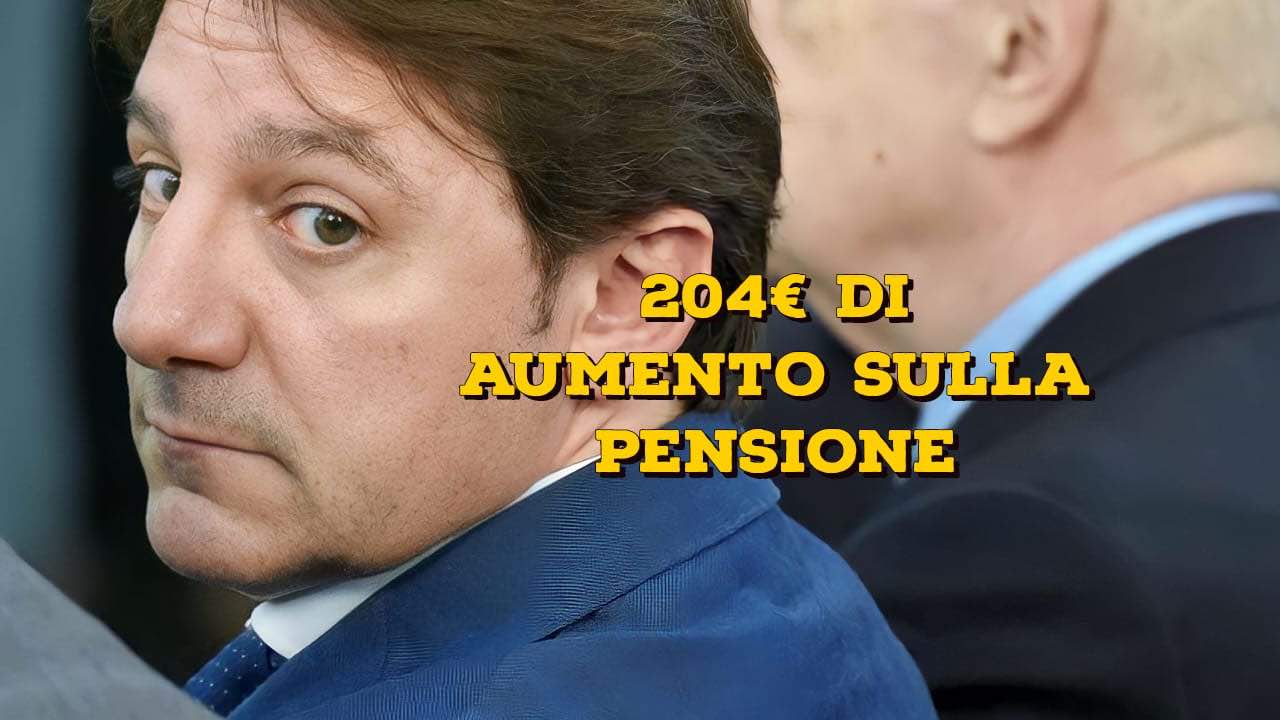 Aumento sulla pensione