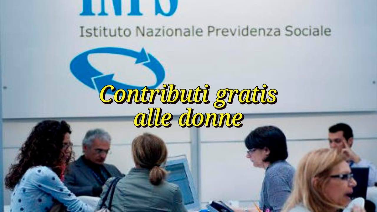 Contributi gratis alle donne