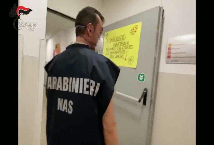 Controlli carabinieri nas in strutture sanitarie 