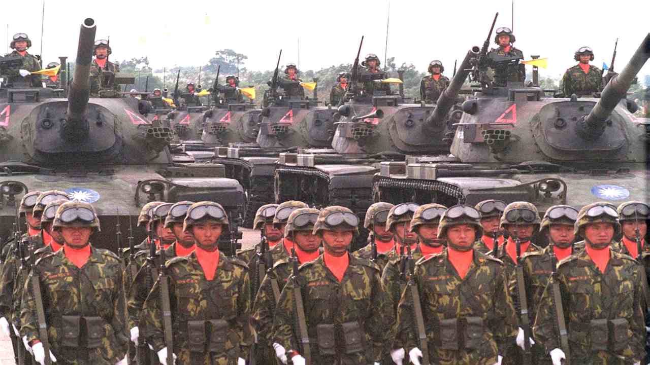 esercitazioni militari a Taiwan