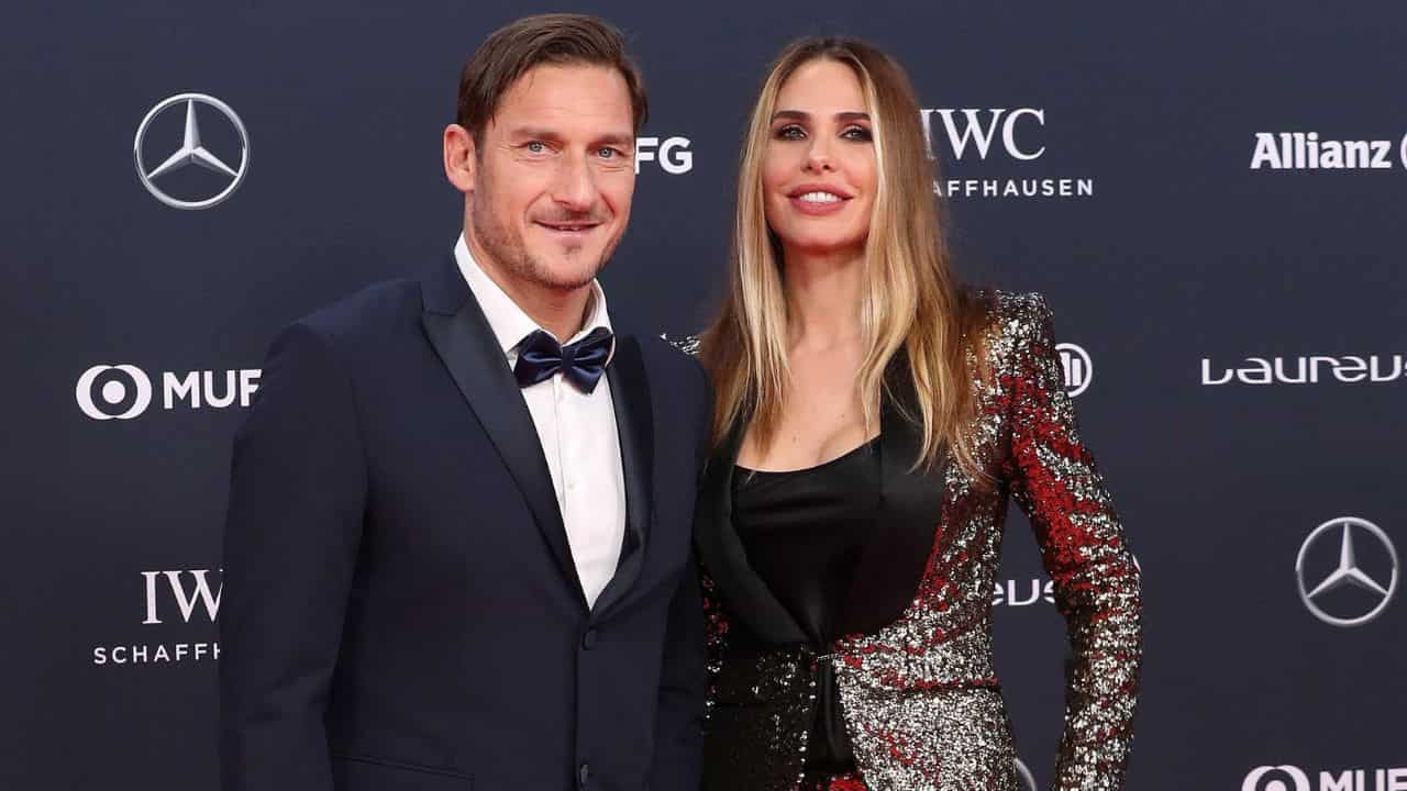 Francesco Totti e Ilary Blasi