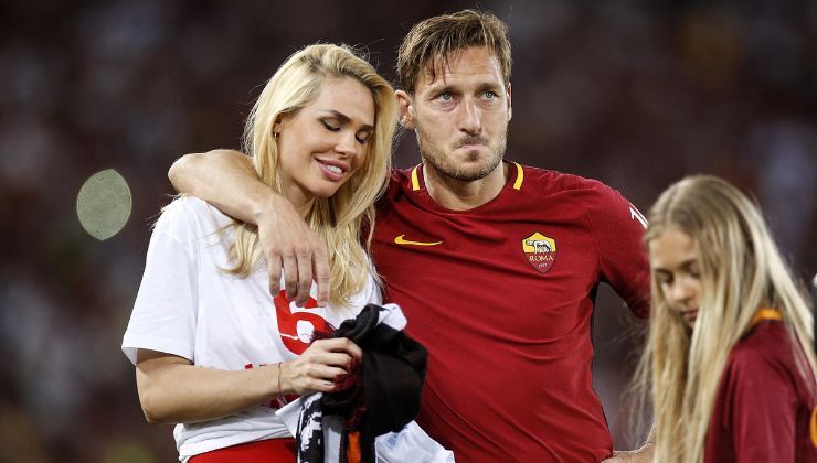 Ilary Blasi e Francesco Totti